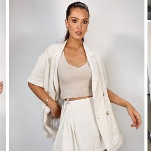 Oversized blazer fit